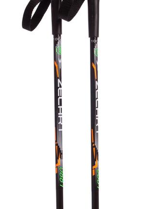 Лыжи беговые подростковые в комплекте с палками zelart sk-0881-140b цвета в ассортименте7 фото
