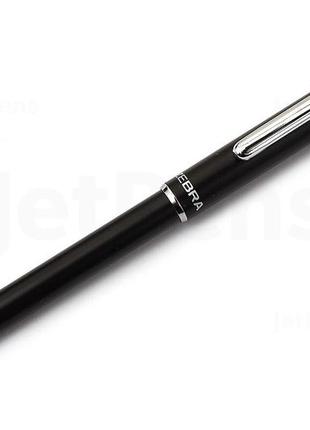 Zebra sl-f1 mini ballpoint pen black body міні кулькова ручка чорна3 фото