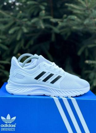 Весенне-летние мужские кроссовки adidas white3 фото