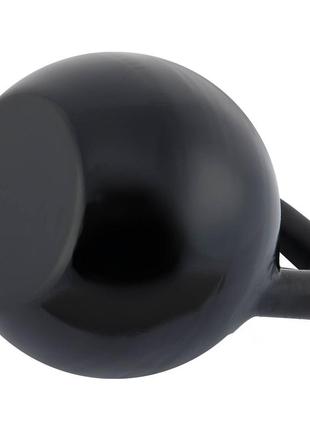 Гиря стальная окрашенная черная zelart ta-7795-8 8кг черный6 фото