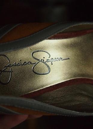 Туфли jessica simpson 10 или 40-41 замша широкая стопа7 фото