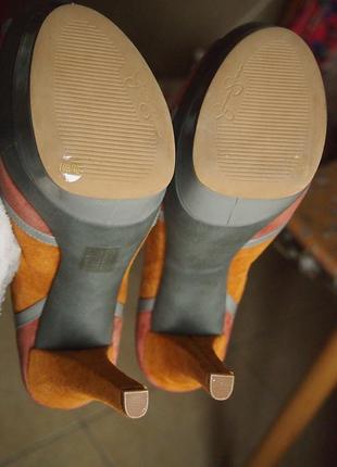 Туфли jessica simpson 10 или 40-41 замша широкая стопа5 фото