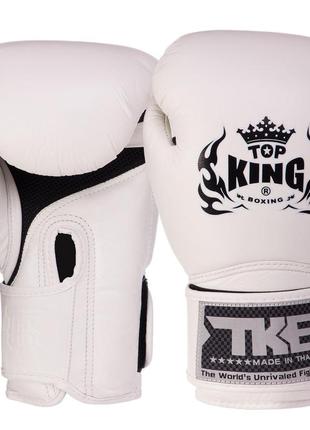 Перчатки боксерские кожаные top king super air tkbgsa 8-18 унций цвета в ассортименте