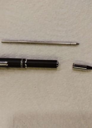 Zebra sl-f1 mini ballpoint pen black body міні кулькова ручка чорна5 фото
