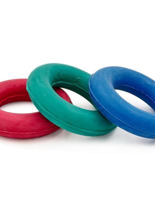 Эспандер кистевой кольцо цветной zelart fi-4097 нагрузка 20кг цвета в ассортименте2 фото