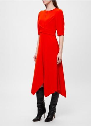 Dorothee schumacher, платье, красное, новое, шикарное.5 фото