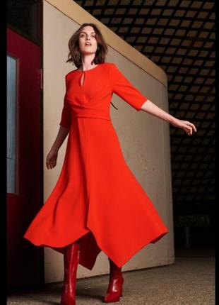 Dorothee schumacher, платье, новое, красное, шикарное!3 фото