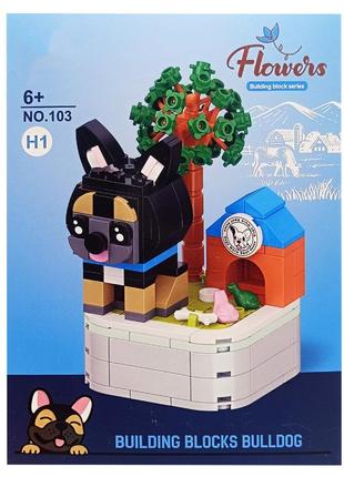 Конструктор домашні тварини цуценята «poodle» 37449-h1
