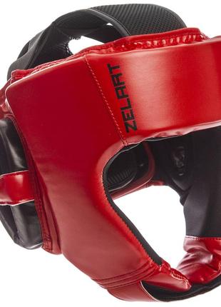 Шлем боксерский открытый zelart bo-1349 m-xl цвета в ассортименте