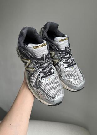 Мужские кроссовки new balance 860 v2 grey5 фото