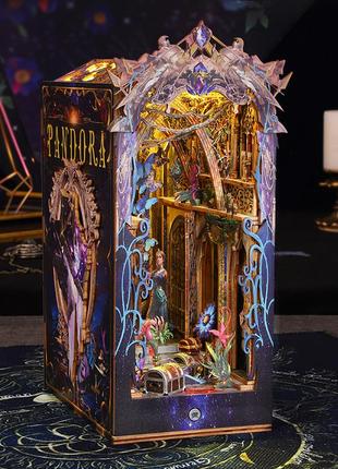Бук нук скринька пандори book nooks pandora's box 3d пазл книжковий куточок своїми руками jtsl-11