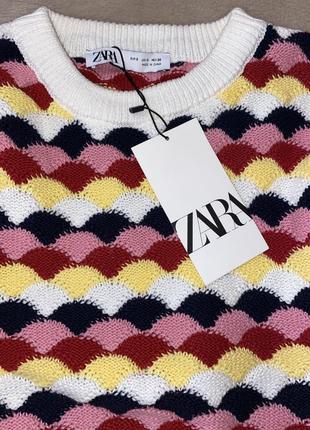 Zara светр укорочений3 фото