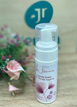 Ніжна пінка для інтимної гігієни j'erelia lafemme gentle foam for intimate hygiene, 150мл