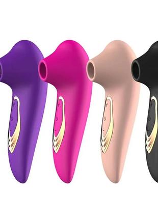 Женский вакуумный стимулятор для клитора фиолетовый
