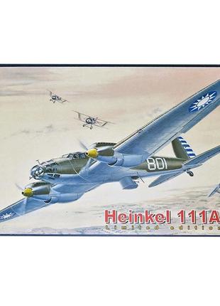 Roden 021 heinkel he-111a німецький середній бомбардувальник 1935 збірна пластикова модель у масштабі 1:72