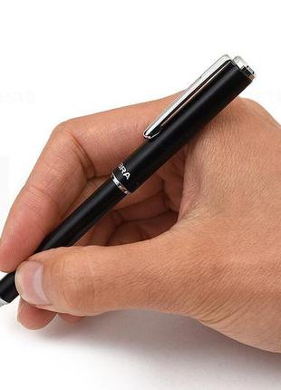 Zebra sl-f1 mini ballpoint pen black body міні кулькова ручка чорна9 фото