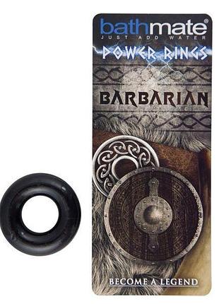 Черное эрекционное кольцо bathmate barbarian 2