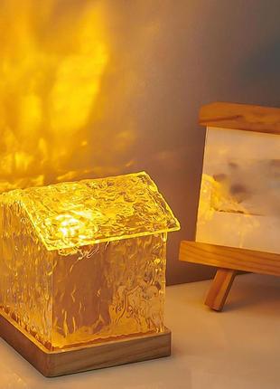 Сток світильник кришталева лампа rgb