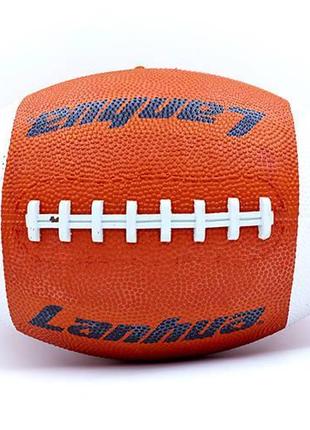 Мяч для американского футбола lanhua rsf9 №9 оранжевый