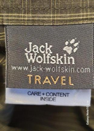 Jack wolfskin стильная легкая летняя рубашка из лиоцелла и хлопка9 фото