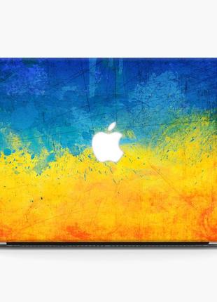 Чохол пластиковий для apple macbook pro 14.2 a2442 україна макбук про case hard cover3 фото