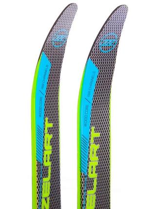 Лыжи беговые детские в комплекте с палками zelart sk-0881-110b цвета в ассортименте9 фото