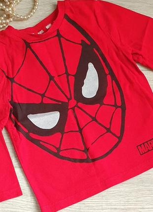 Лонгслив, кофта marvel человек паук