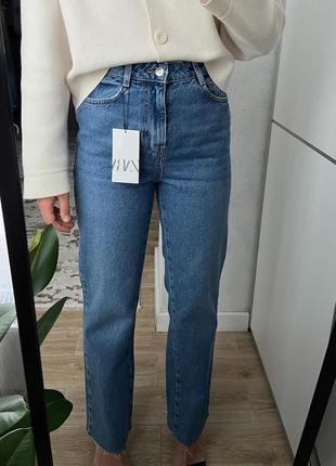 Джинси джинсы zara straight 36 s прямі4 фото