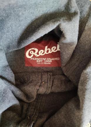 Сорочка, сорочка з коміром хомут rebel 158 см 12-13 років5 фото