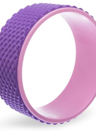Колесо для йоги массажное zelart fit wheel yoga fi-1749 цвета в ассортименте3 фото