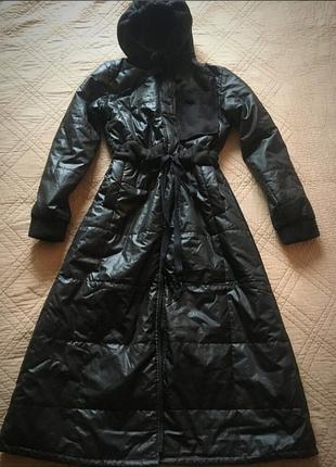 🌹 italy, длинное плащевое пальто люкс, пуховик