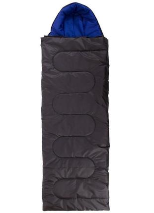 Спальный мешок одеяло с капюшоном правосторонний champion турист sy-4733-r цвета в ассортименте5 фото