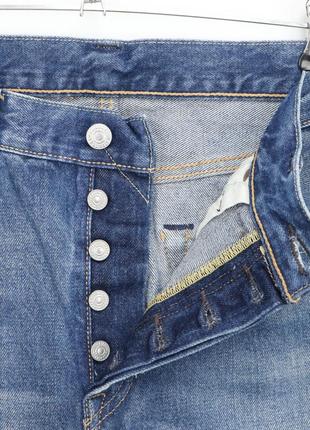 Мужские брюки джинсы levi's 501 голубь оригинал [ 33х34 ]5 фото