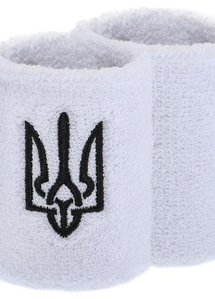 Напульсник спортивный махровый герб украины bc-9280 1шт цвета в ассортименте