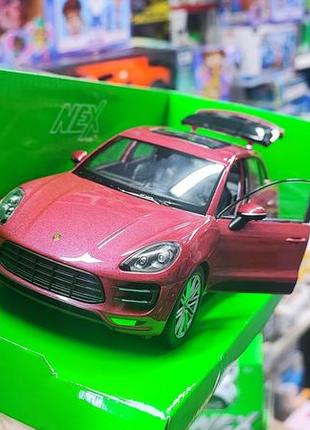 Машина металева 24047w "welly" 1:24 porsche macan turbo3 фото