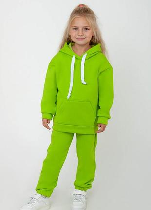 Костюм трехнитка на флисе