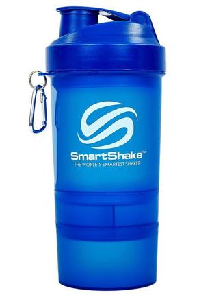 Шейкер 3-камерний smart shaker slim fi-6388 400+100 мл кольору в асортименті5 фото