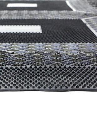 Килимок модульне підлогове покриття для спортзалу zelart fi-5349 118х118 см чорний9 фото