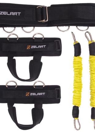Тренировочная система для прыжков zelart fi-2597 цвета в ассортименте1 фото