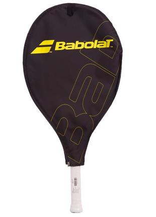 Ракетка для большого тенниса юниорская babolat 140132-142 nadal junior 23 черный-желтый7 фото