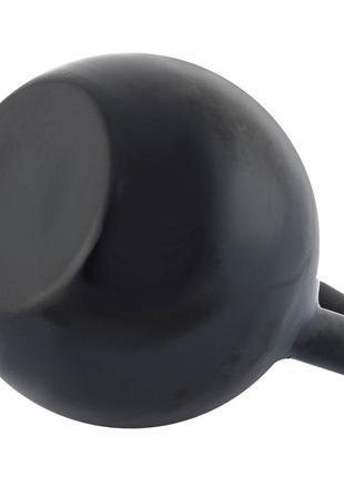 Гиря стальная окрашенная черная zelart ta-7795-4 4кг черный6 фото