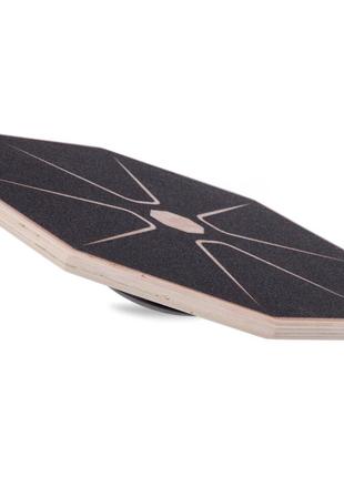 Диск балансировочный wood balance board zelart fi-4013 39,5 см1 фото