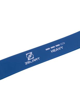 Гумка для фітнесу loop bands zelart fi-2596-h синій