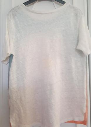 Стильная легкая блуза футболка с цветочным принтом zara7 фото
