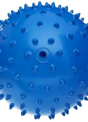 М'яч для фітнесу масажний zelart ba-3401 18 см кольору в асортименті3 фото
