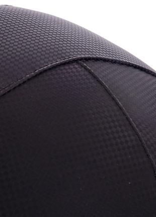 М'яч набивний для кросфіту волбол wall ball zelart fi-2637-5 5 кг чорний4 фото