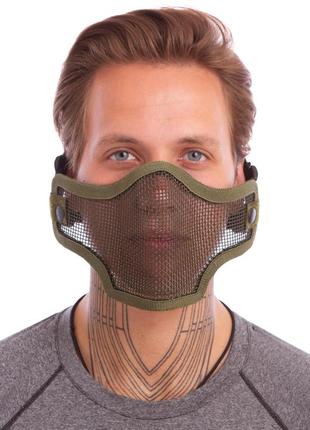 Захисна маска підлога із сітки для пейнтболу zelart cm01 кольору в асортименті2 фото