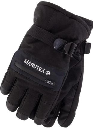 Рукавиці спортивні теплі marutex a-3322 m-xl чорний9 фото