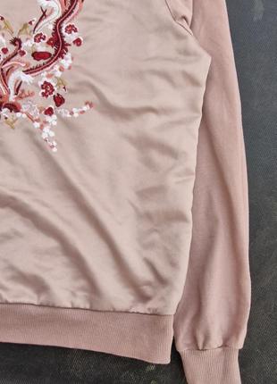 Толстовка с вышивкой вышиванка свитшот
