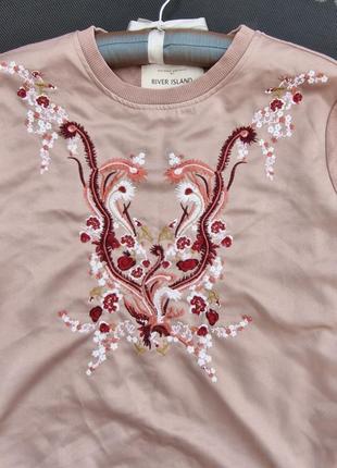 Толстовка с вышивкой вышиванка свитшот